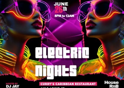 Electric Nights @ Curry's Caribbean Restarant & Bar