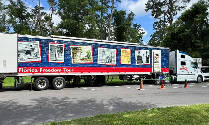 Florida DOT Freedom Truck for the 250th