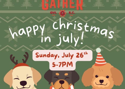Christmas in July Pup Cup Social