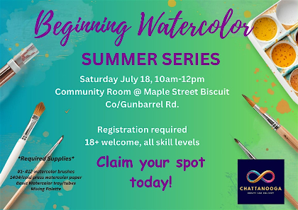 Beginning Watercolor: Summer Series