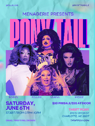 PONYTAIL! A Pony Pride Party!