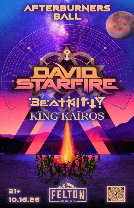 Felton Music Hall presents... David Starfire w/ Beat Kitty & King Kairos