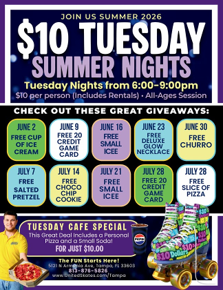 $10 Tuesdays!!
