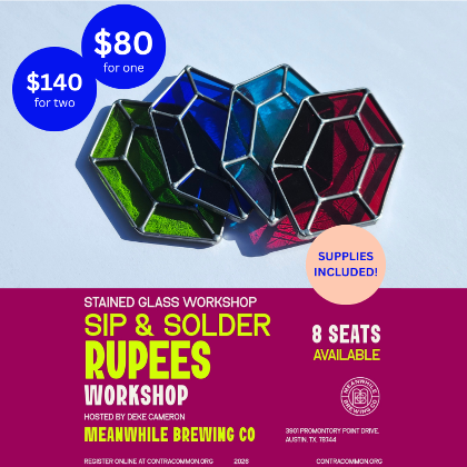 Ticketed Class: Sip & Solder with Contracommon