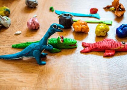 Tween Polymer Clay Dinos
