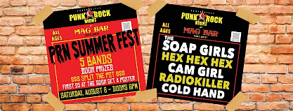 Punk Rock Night Louisville SUMMERFEST at Mag Bar - All Ages!
