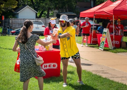 H-E-B Banana Block Party