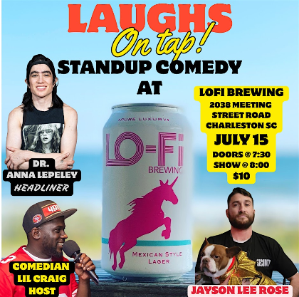 LAUGHS ON TAP - Standup Comedy @ LO-FI