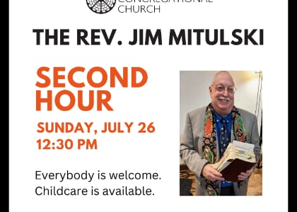 "Second Hour" with The Rev. Jim Mitulski