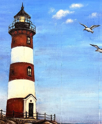 Let's Paint: Seaside Lighthouse