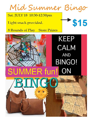 Mid-Summer Bingo Bash!
