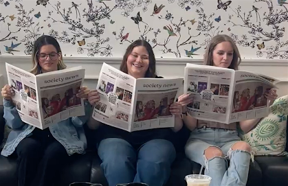 Friends on the front page