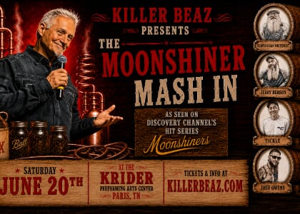 Comedian Killer Beaz Brings the Moonshiner Mash