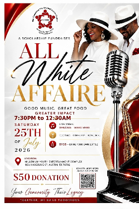 ✨  ALL WHITE SCHOLARSHIP AFFAIRE ✨