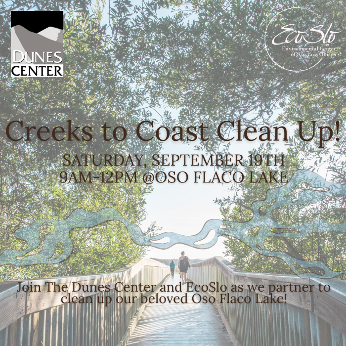 Creeks-to-Coast Cleanup in Partnership with EcoSlo!
