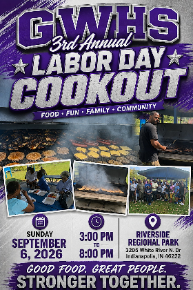 GWHS 3rd Annual Labor Day Cookout