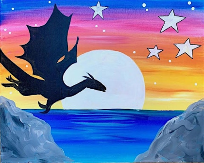 Kid's Sunset Dragon