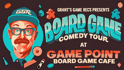 Board Game Comedy Night at Game Point Board Game Cafe