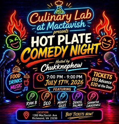 Hot Plate comedy night