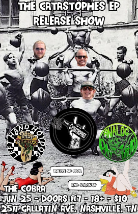 Venue: The Catastrophes EP Release Show | Left Hand Hotdog | Analog Daydrea