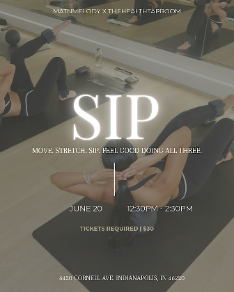 Sip and Sculpt Pilates Pop-Up
