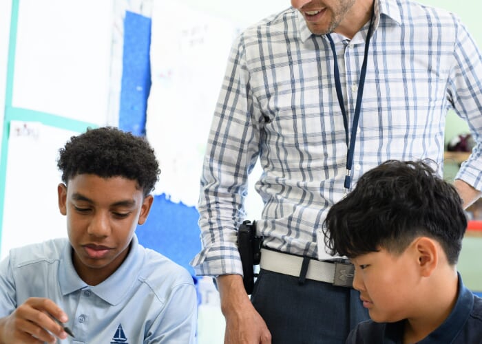 Middle School Visit Day at Annapolis Area Christian School