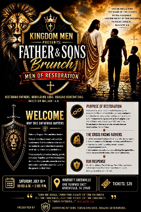 Kingdom Men PRESENTS Father's & Sons Brunch