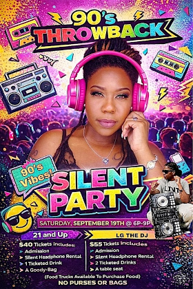 90's Throwback Silent Party