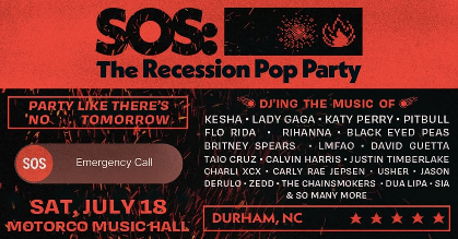 SOS: The Recession Pop Party at Motorco Music Hall