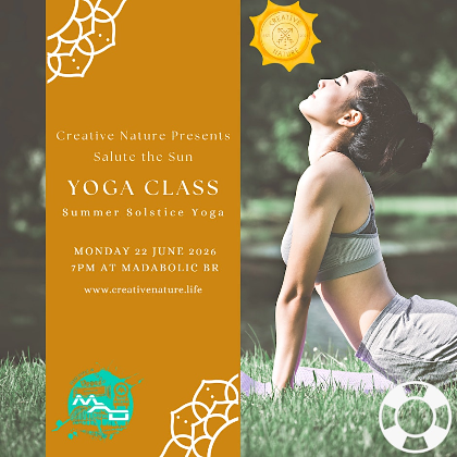 Summer Solstice Vinyasa for Mental Health & Wellness