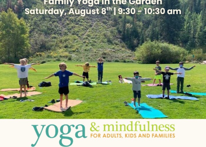 Free Family Yoga in the Garden
