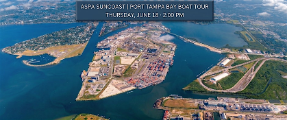 ASPA Suncoast: Port Tampa Bay Boat Tour
