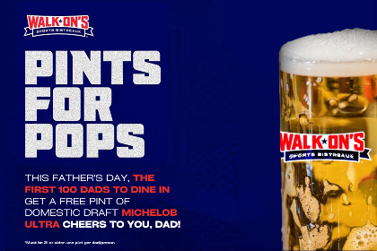 Pints for Pops: Sunday, June 21st