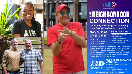 The Neighborhood Connection, Residents' Social (Spring Edition)