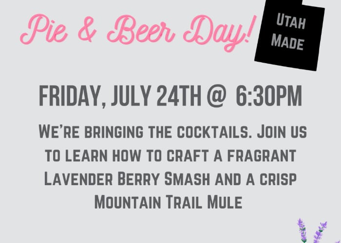 Pie 'n Beer Day Cocktail Class at Simplicity