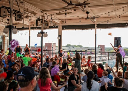 Storytime on the Roof with Durham County Library