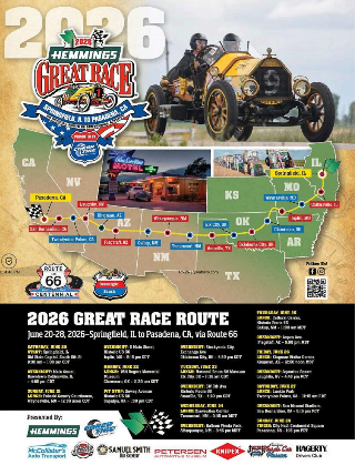 2026 Great Race Starting Point in Springfield