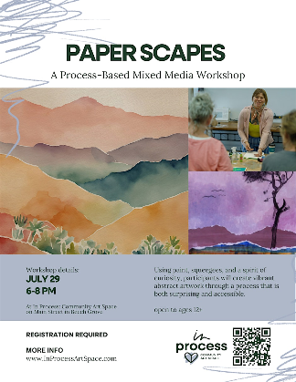 Paper Scapes: A Process-Based Mixed Media Workshop with Jennifer Blue