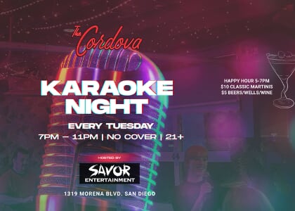 Karaoke Night w/ Happy Hour 5-7pm