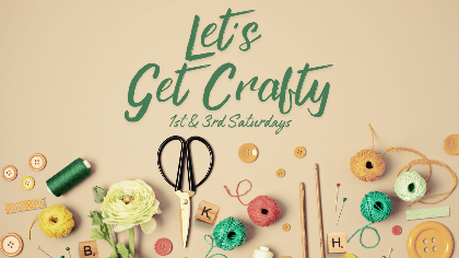 Let's Get Crafty - Embroidery Hoop Weaving