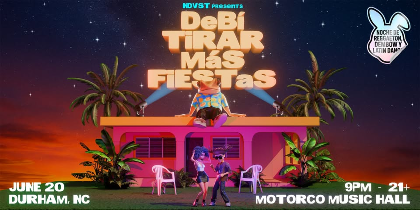 DEBÍ TIRAR MÁS FIESTAS at Motorco Music Hall