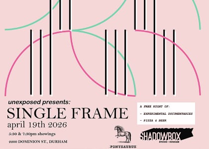 Unexposed presents Single Frame Film Festival