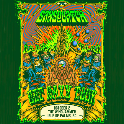 Saxsquatch - on the NÜTRL Beach Stage