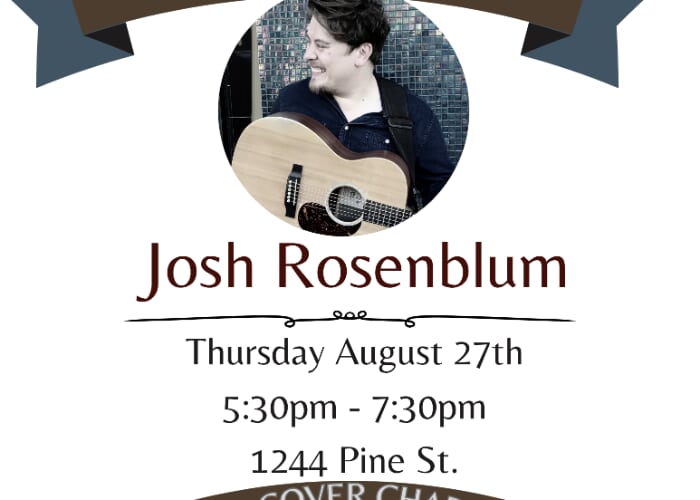 Live Music: Josh Rosenblum
