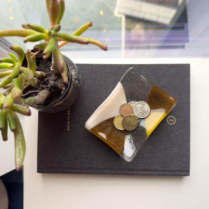 Make Your Own Fused Glass Trinket Dish