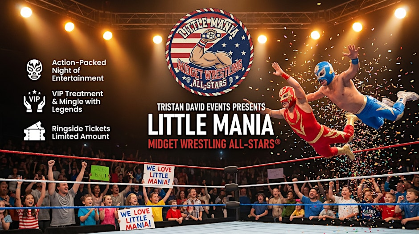 Little Mania Midget Wrestling All-Stars: World Tour in Charlotte, NC!
