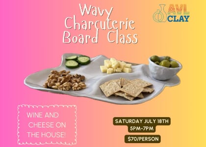 Wavy Charcuterie Board Class