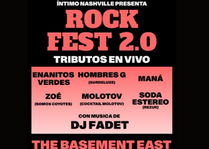 Intimo Nashville Presenta: Rock Fest 2.0 at The Basement East