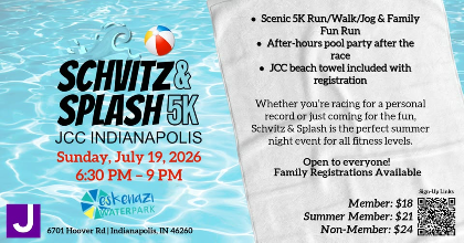 Schvitz & Splash 5K + Family Fun Run & Pool Party