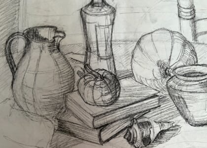 Intermediate Drawing for Adults with Belinda Hammond